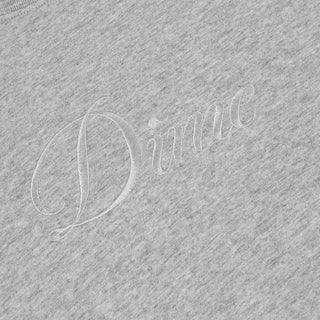 CURSIVE T-SHIRT - HEATHER GREY