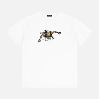 CRASHED T-SHIRT - WHITE