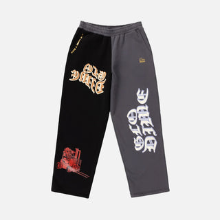 GLO DIME SWEATPANTS - BLACK / CHARCOAL