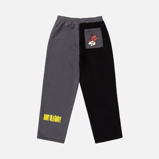 GLO DIME SWEATPANTS - BLACK / CHARCOAL