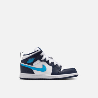 JORDAN 1 MID (PS) - OBSIDIAN / DARK POWDER BLUE