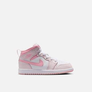 JORDAN 1 MID (PS) - PEARL PINK / MEDIUM SOFT PINK