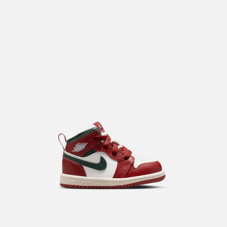 JORDAN 1 MID (TD) - SAIL / MIDNIGHT GREEN / REDSTONE