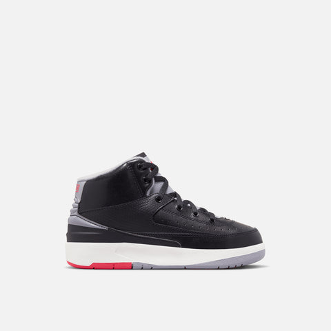 AIR JORDAN 2 RETRO (PS) "BLACK CEMENT"