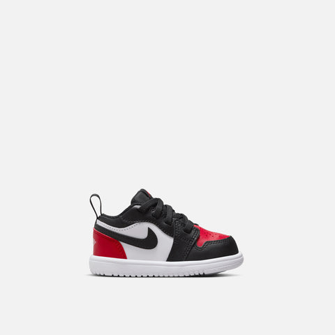 JORDAN 1 LOW ALT (TD) - WHITE / RED / BLACK