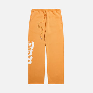 STAR SWEATPANTS - MUSTARD
