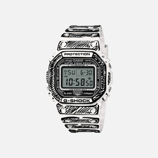JOSHUA VIDES X G-SHOCK DW-5600JV-7CR - WHITE / BLACK