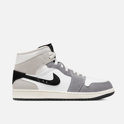 AIR JORDAN 1 MID SE CRAFT "CEMENT GREY"