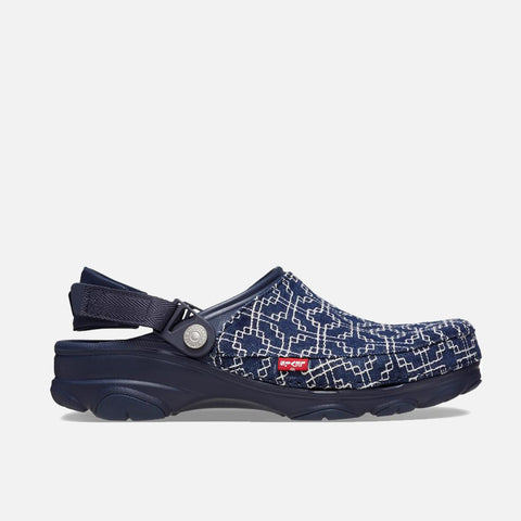 LEVI'S X CROCS ALL TERRAIN CLOG "NAVY"