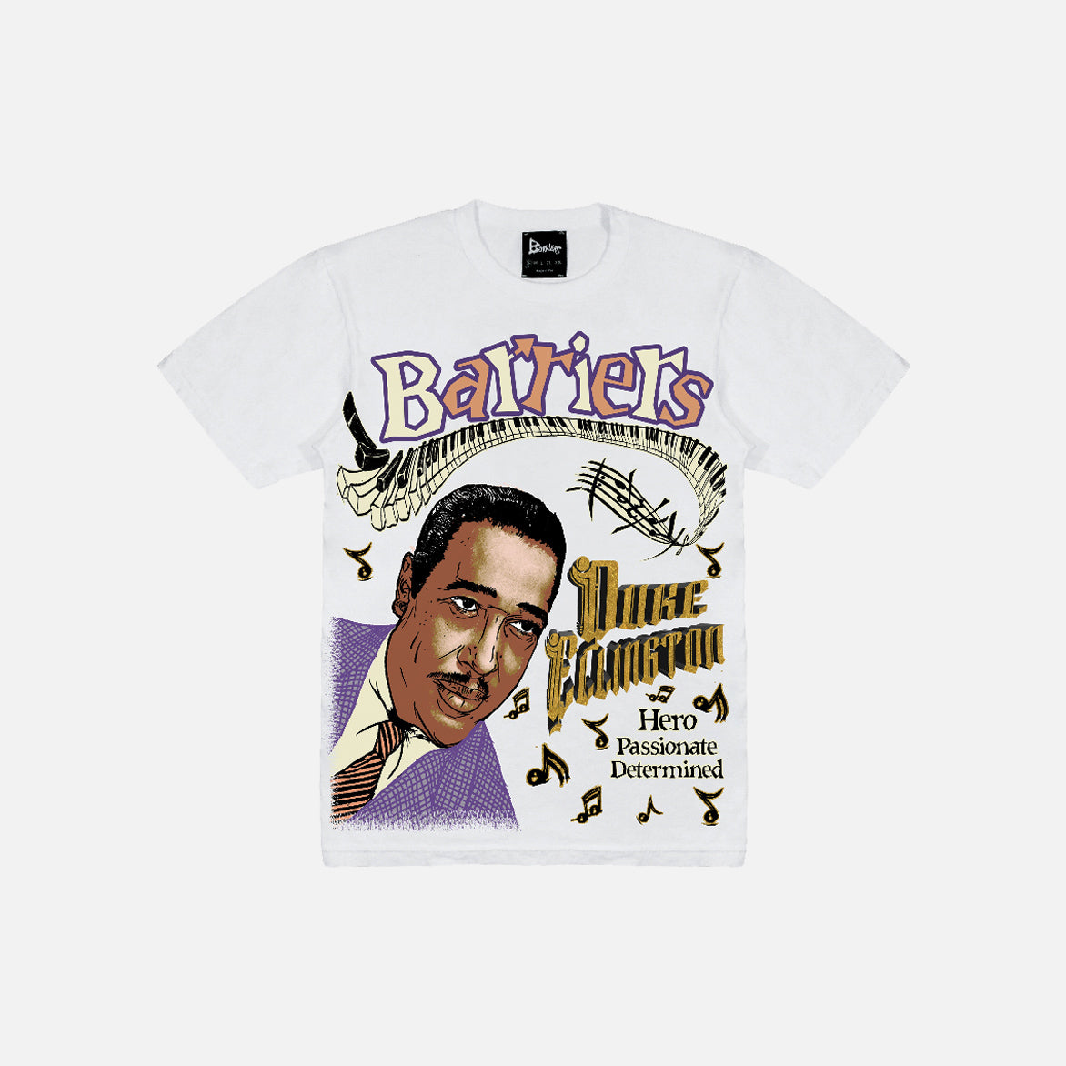 DUKE ELLINGTON TEE - WHITE