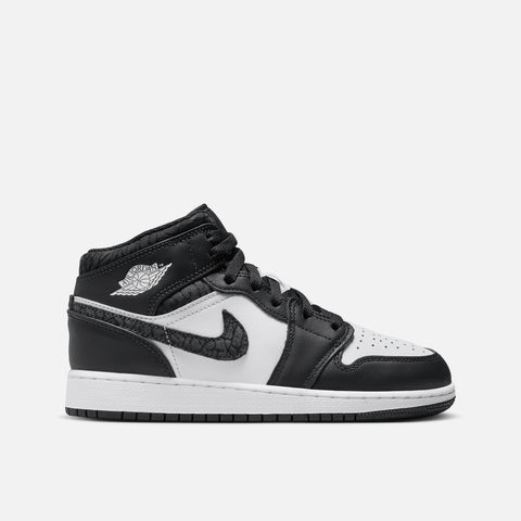 AIR JORDAN 1 MID SE (GS) "PANDA ELEPHANT"