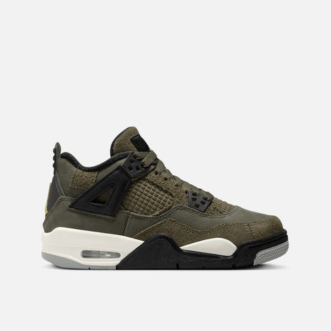 AIR JORDAN 4 RETRO SE CRAFT (GS) "OLIVE"