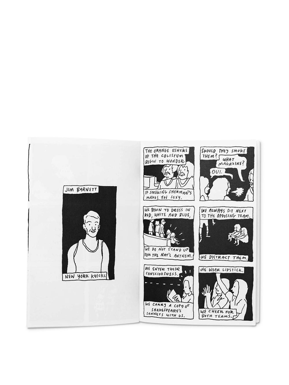 BASKETBALL ARTICLE COMIC BOOK