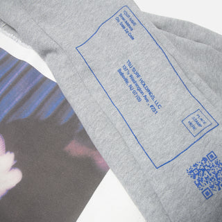 Corner Store x Tsu Surf x 1000WORD$ "FREE SURF" CREW - HEATHER GREY