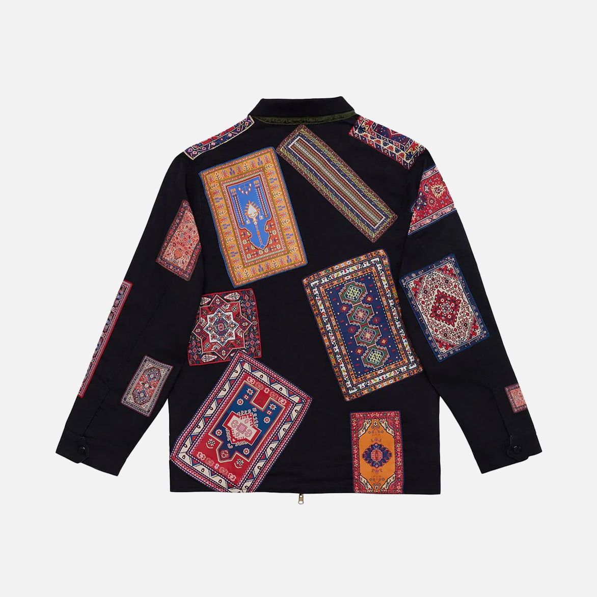 RUG DEALER LABEL JACKET - BLACK