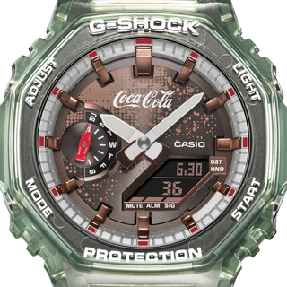 COCA COLA X G-SHOCK GA2100CC-3A - GREEN