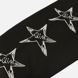 DARK MAGE HOODIE - TRASHED BLACK