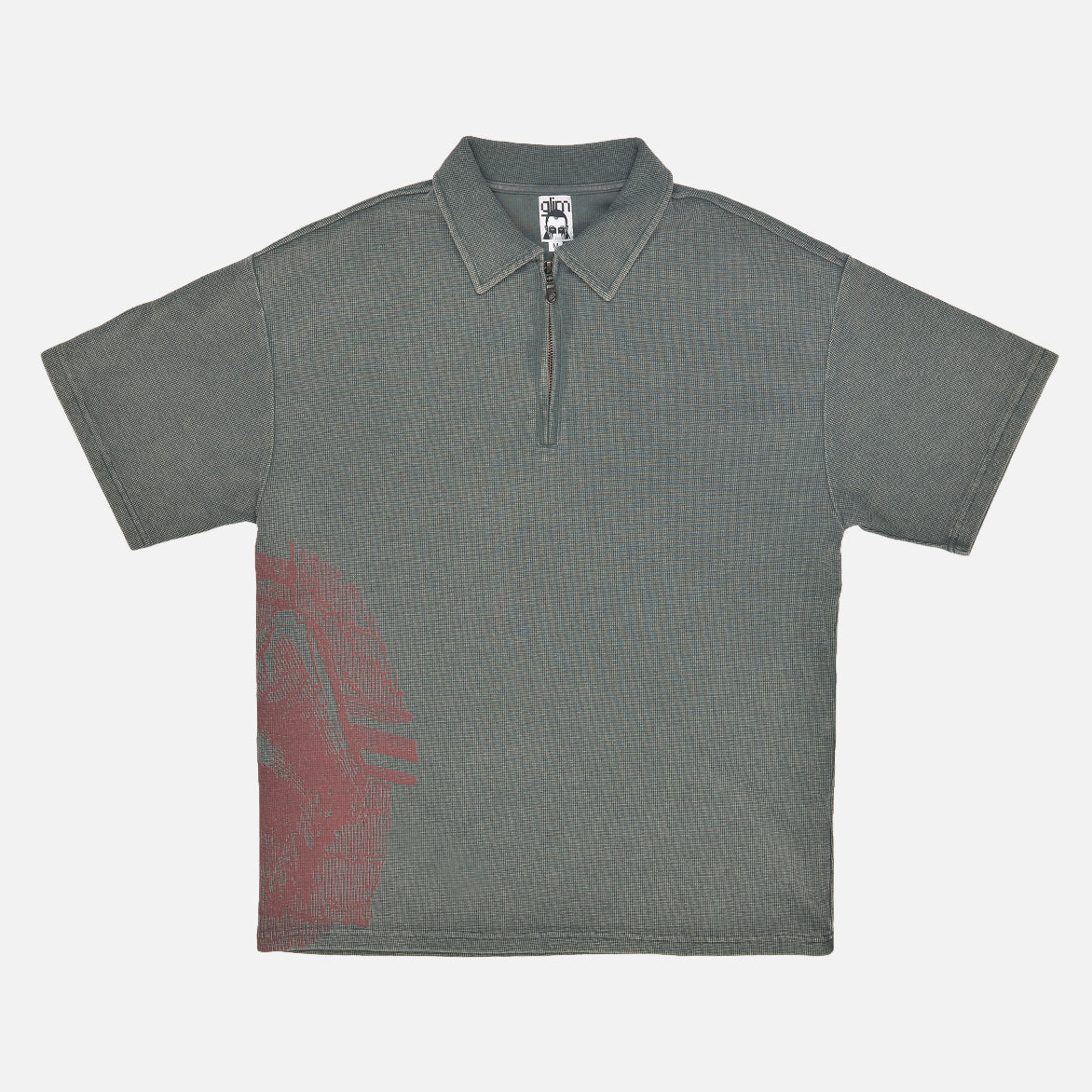 GARGOYLE ZIP POLO - STONE – lapstoneandhammer.com