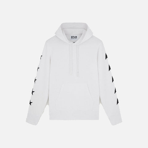 STAR ALIGHIERO HOODIE - WHITE