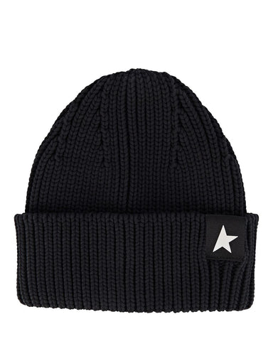 STAR BEANIE - BLACK