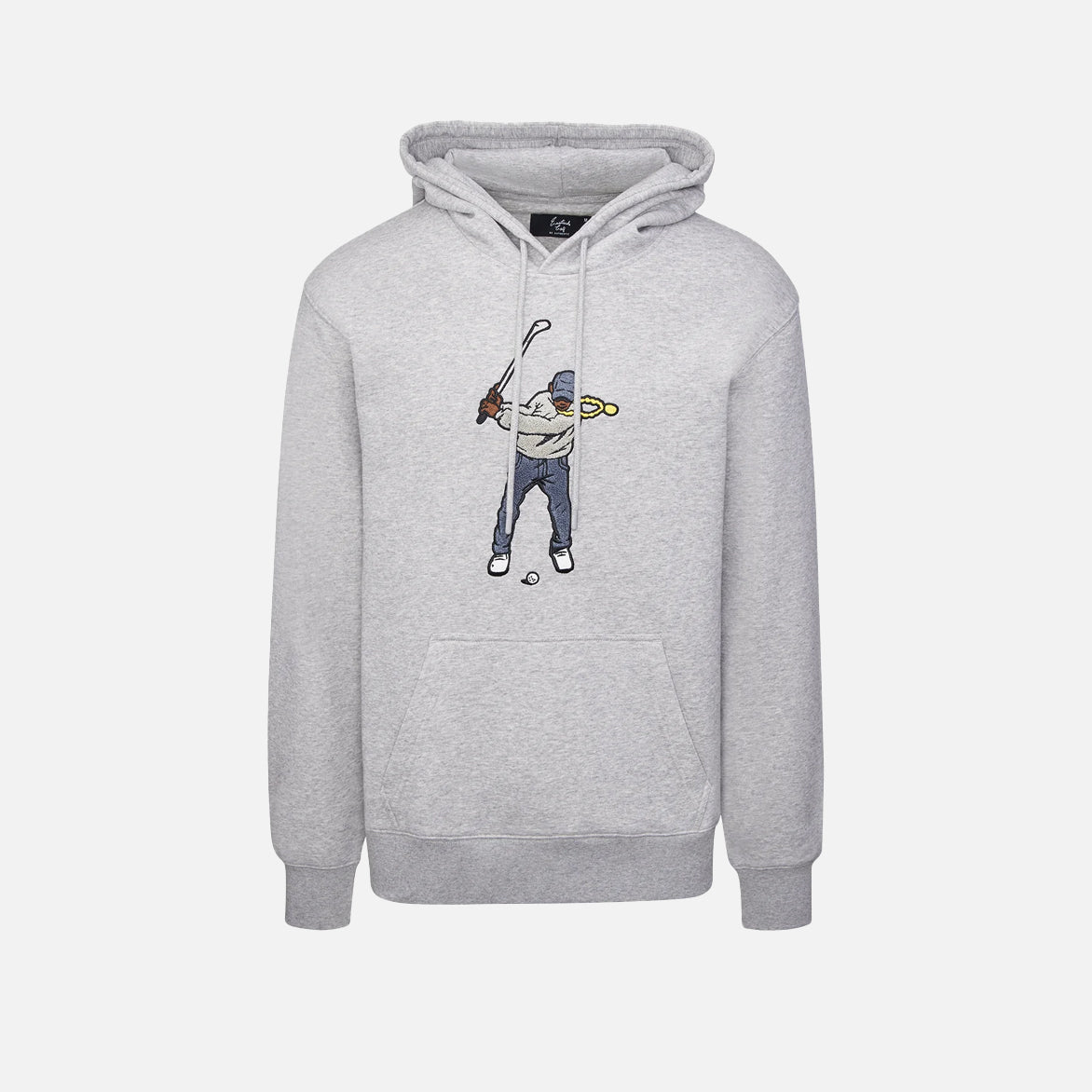 CORE FLEECE HOODIE SWINGMAN - HEATHER GREY