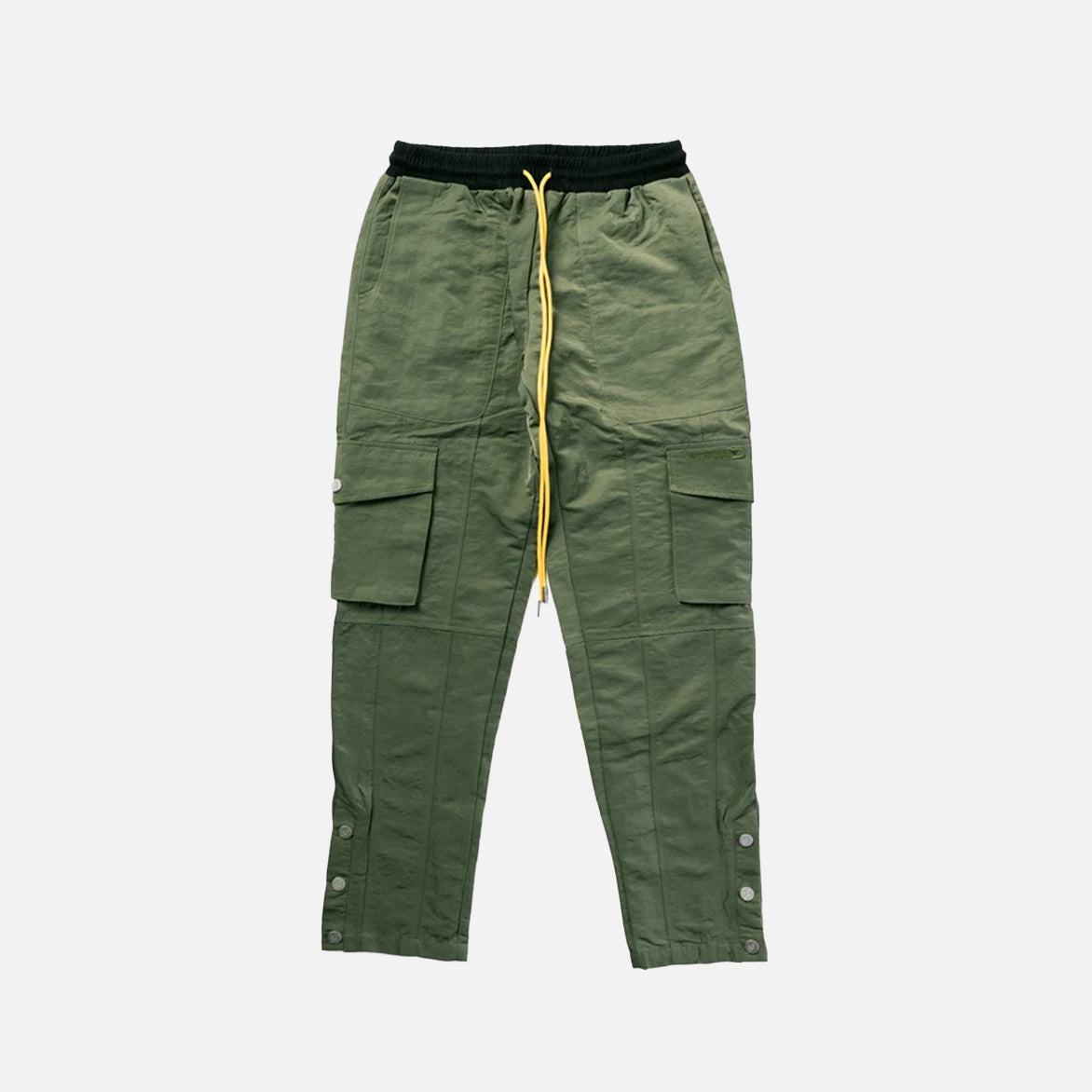 NYLON CARGO PANT - OLIVE