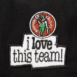 MITCHELL & NESS X JUST DON "I LOVE THIS TEAM" SNAKESKIN STRAPBACK - CELTICS