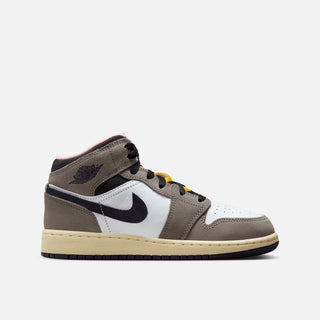 AIR JORDAN 1 MID (GS) "OIL GREY"