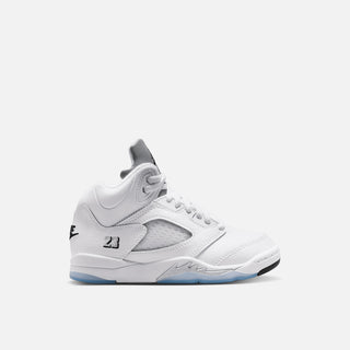 JORDAN 5 RETRO "WHITE METALLIC" (PS)