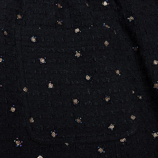 BEADED SHORTS - BLACK