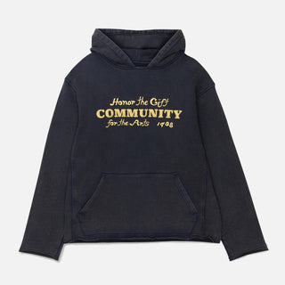 VINTAGE HOODIE - OIL BLACK