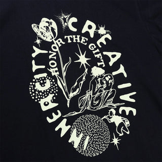 INNER CITY CREATIVE TEE - BLACK