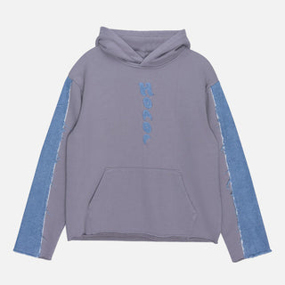 DENIM THE GIFT HOODIE - GREY