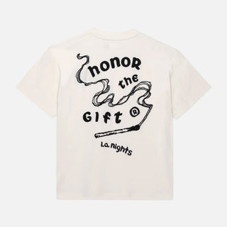 LA NIGHTS TEE - BONE