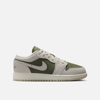 AIR JORDAN 1 LOW SE (GS) - MEDIUM OLIVE / LIGHT OREWOOD BROWN
