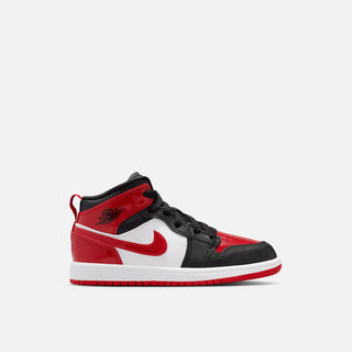 JORDAN 1 MID SE (PS) "PATENT BRED TOE"