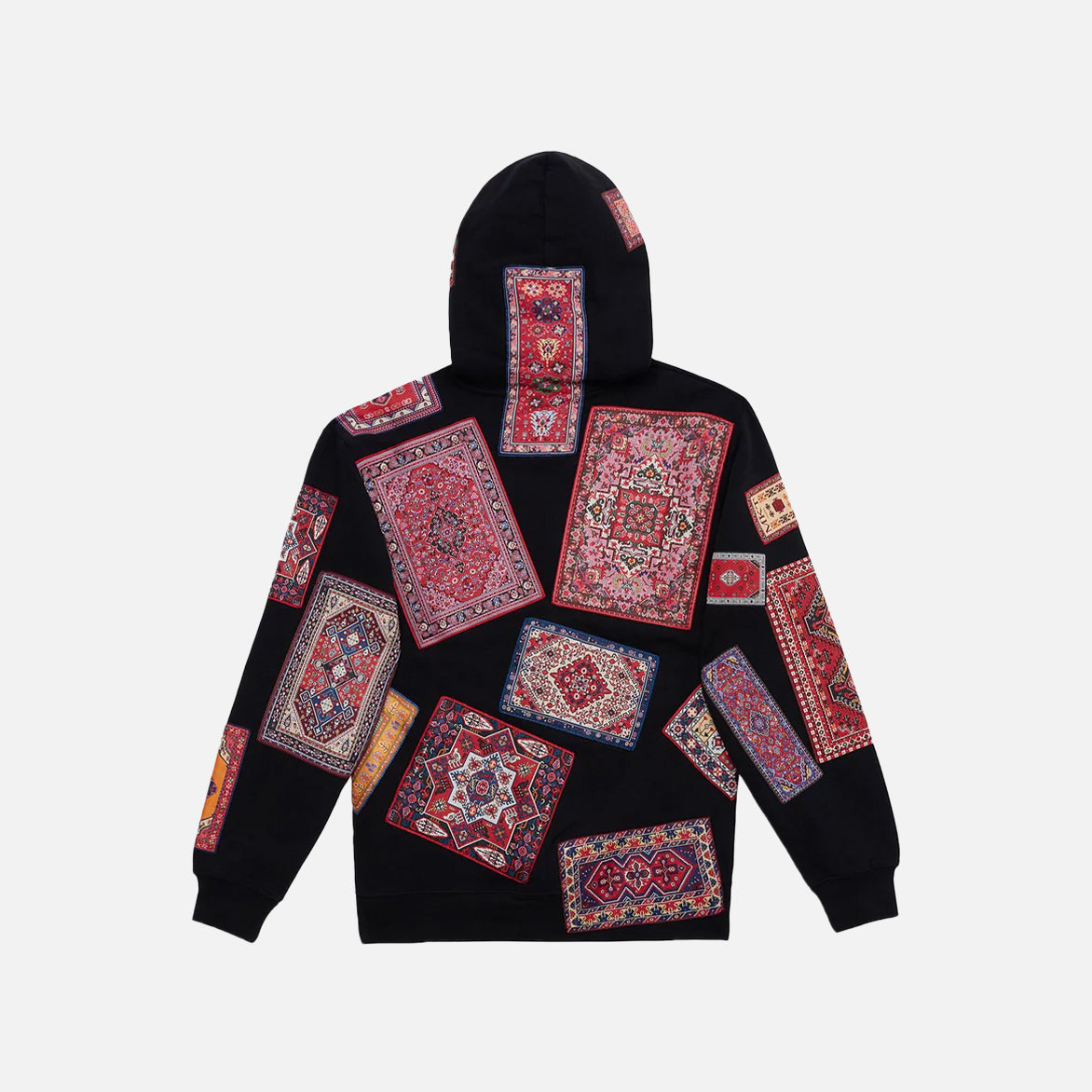 RUG DEALER LABEL HOODIE - BLACK