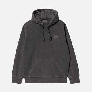 HOODED NELSON SWEAT - BLACK