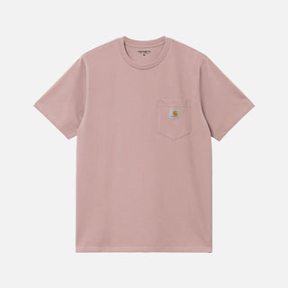 SS POCKET T-SHIRT - GLASSY PINK