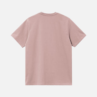 SS POCKET T-SHIRT - GLASSY PINK