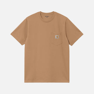 SS POCKET T-SHIRT - PEANUT