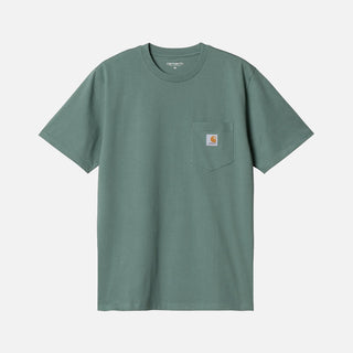 SS POCKET T-SHIRT - SILVER PINE