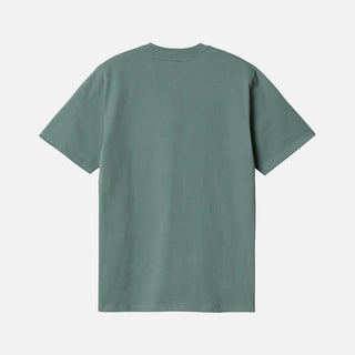 SS POCKET T-SHIRT - SILVER PINE