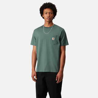 SS POCKET T-SHIRT - SILVER PINE