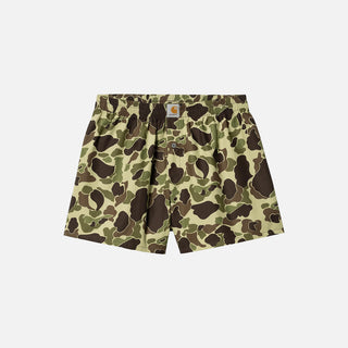 COTTON BOXER - GREEN CAMO DUCK