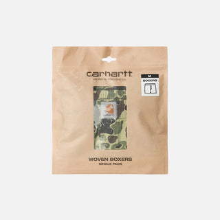 COTTON BOXER - GREEN CAMO DUCK