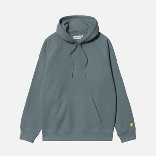 HOODED CHASE SWEAT - COZY BLUE