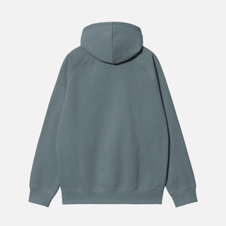 HOODED CHASE SWEAT - COZY BLUE