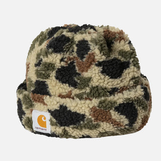 PRENTIS BEANIE - DUCK CAMO / JACQUARD GREEN