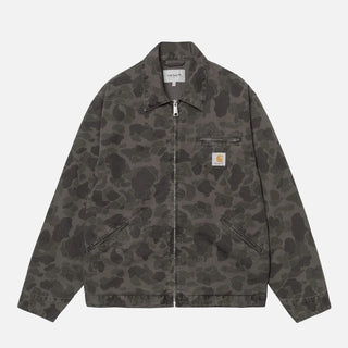 DUCK DETROIT JACKET - GREEN / PORPHYRY CAMO DUCK